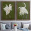 Heron Plumage I-Premium, toile encadrée - prête à être accrochée-451749673-451749678