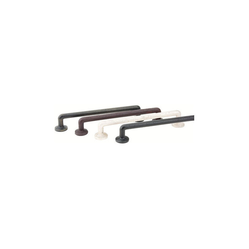 Poignée d'armoire 6 po Emtek Sandcast, Bronze plat noir, 6"