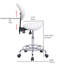 Fauteuil ergonomique avec dossier, pivotant, réglage hydraulique de la hauteur et siège inclinable