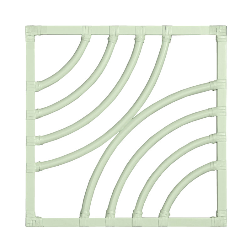 Swirl Writing Desk, Celery Green