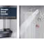Pomme de douche à pluie 10 po avec bras d'extension réglable 12 po-86651902