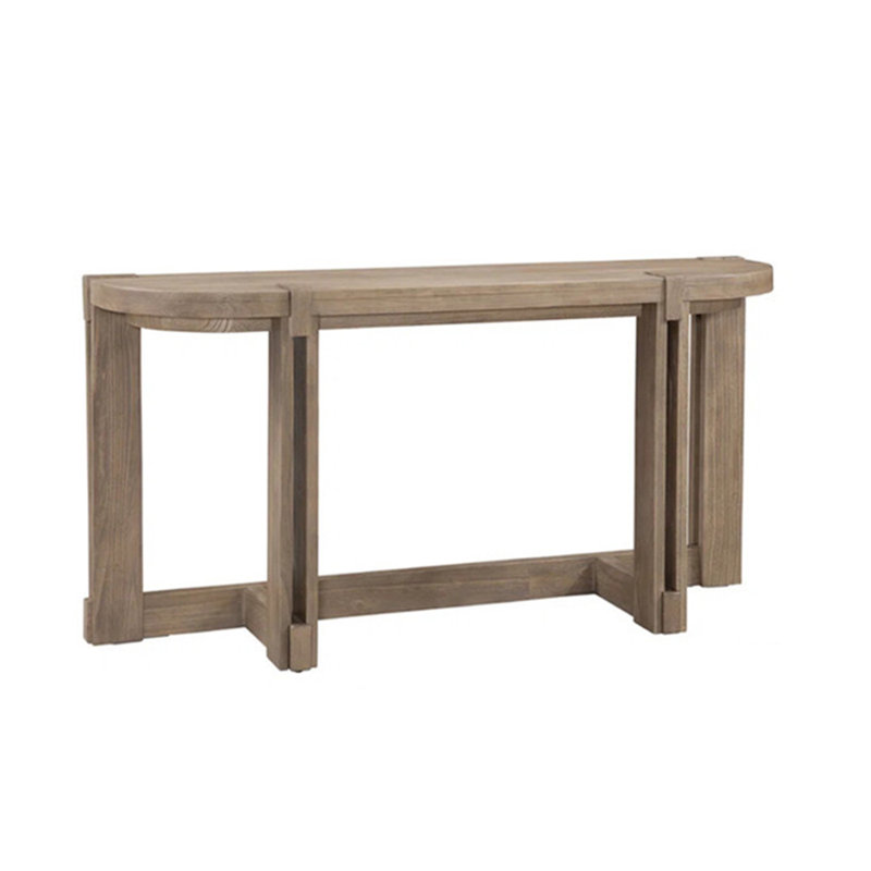 American style retro console table, 29.9" H x 70.9" W x 18.1" D