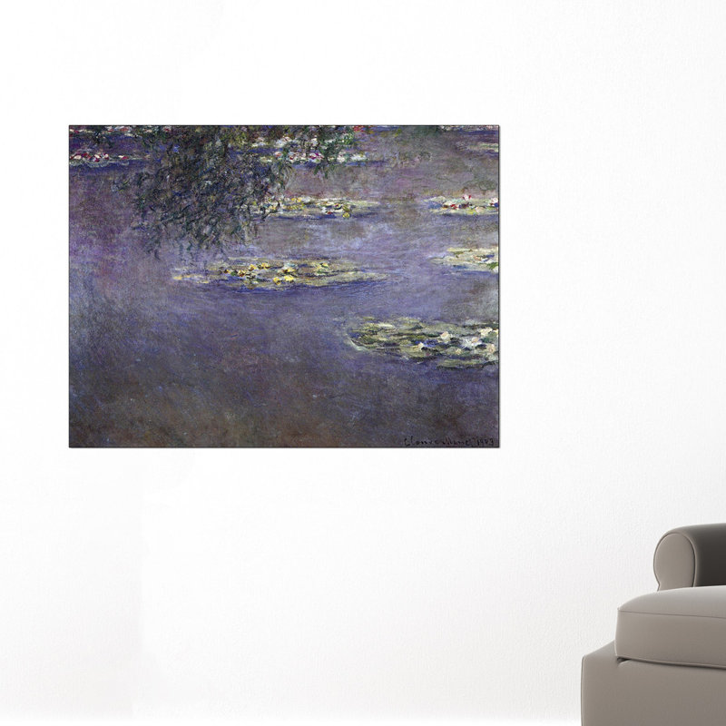 Claude Monet - Wrapped Canvas Painting, 90cm H x 120cm W x 1.8cm D