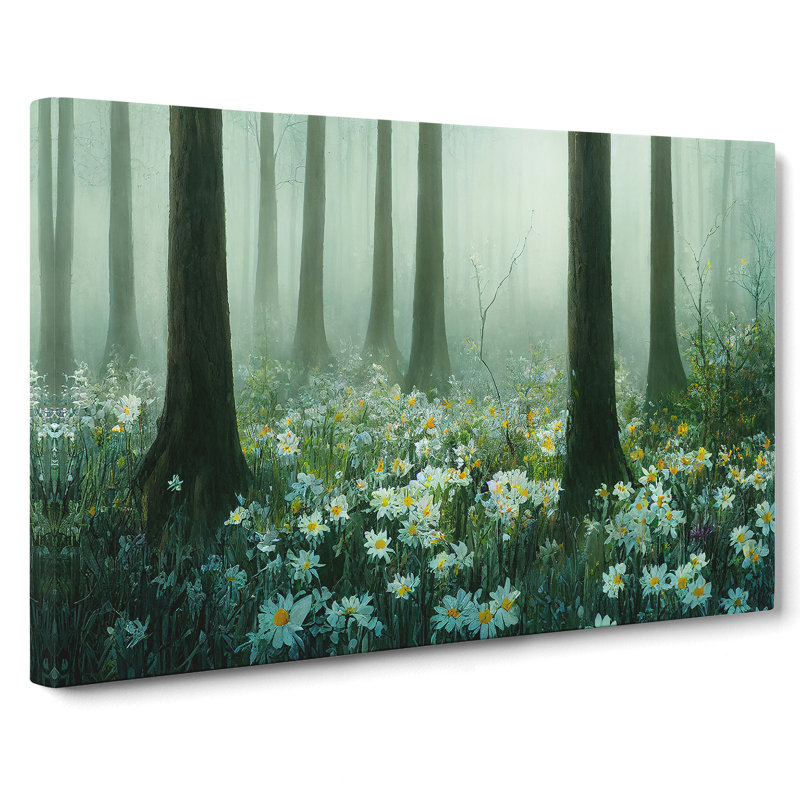 Adorable Spring Forest - Wrapped Canvas, 40cm H x 60cm W x 3cm D