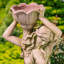 71 po Grande statue portant un pot de fleurs - Keira-1913231429
