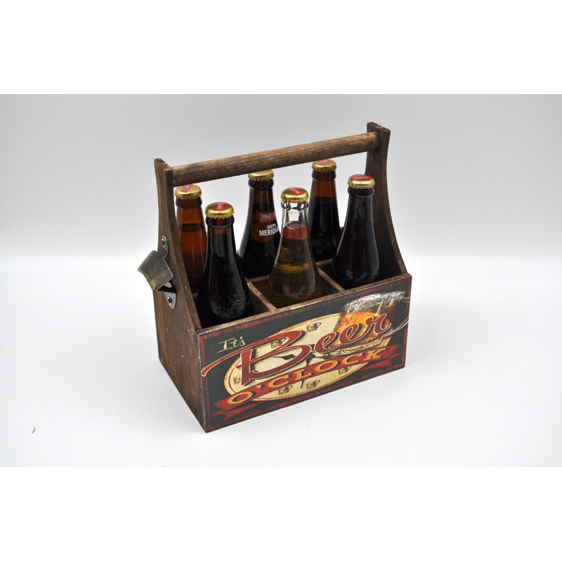 Ron It'S Beer O'Clock Beer Caddy