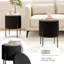 Repose-pieds rond moderne avec rangement-1788579445