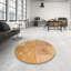 Tapis décoratif multicolore à motif abstrait-765132860