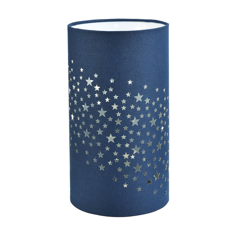 Rakha Fabric Novelty Lamp, Midnight Blue