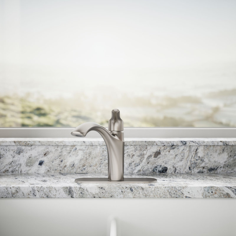Rival Single-Handle Kitchen Sink Faucet, Vibrant Stainless