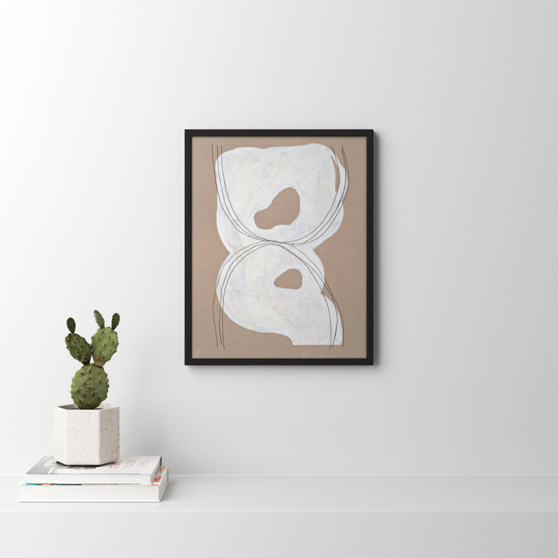 Free Form 1 by Andrea Stokes, Black, 25" H x 20" W x 1.25" D