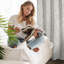 Caln Semi Sheer Curtains Single Panel