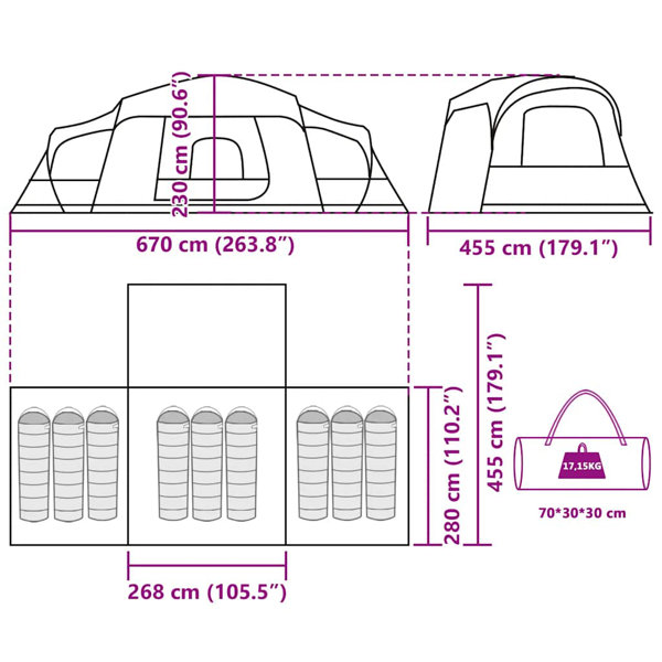 Dimensions du produit