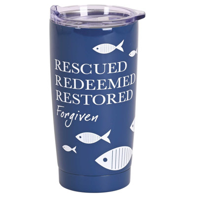Verre récupéré bleu marine