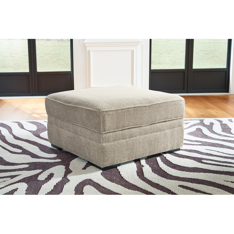 Springlake 38" Wide Square Storage Ottoman