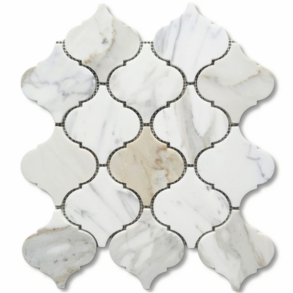 Calacatta 12" x 11" Marble Mosaic Tile