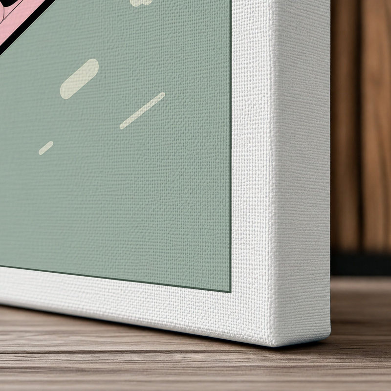 Comfort in Abundance Modern - Wrapped Canvas, 18x12 - 45.7 x 30.5 cm, White Border