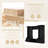 4-In-1 Detachable Hall Tree With Storage And 7 Hooks, Multiple Functions Hallway Coat Rack With Storage Drawers And Cabinet, Black Shoe Bench For Entryway Hallway-1211290871