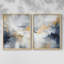 FLORAL Series CCCCXIX - Reproduction encadrée de qualité supérieure - prêt à être accroché - aucun clou requis - aucun clou requis-770400408-770400409
