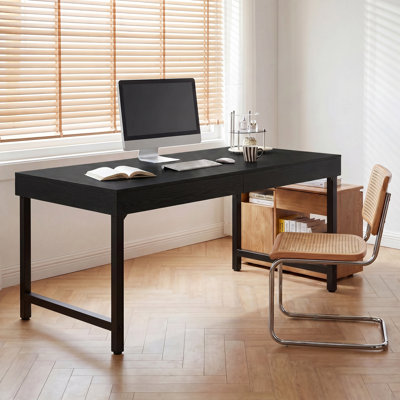 55-Inch Simple Wood Desk, Writing Study Table