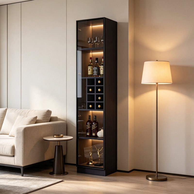 Armoire à vin 15,75 "Modern Luxury