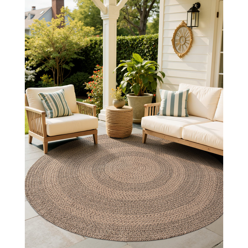 Jute / Sisal Rug, 118 po x 118 po