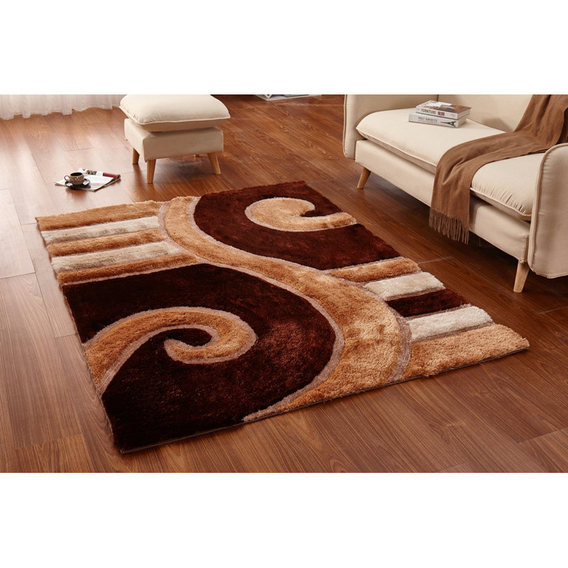 Tapis brun clair / beige Regina