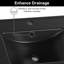 24'' Ceramic Rectangular Bathroom Sink with Overflow-107137615