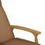 Modern Reclining Lounge Chair - Adjustable Backrest With Frame - Contemporary Living Room Accent-1534084430-1534076273