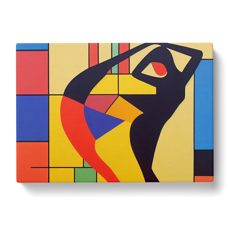 Abstract Woman Dancer Vol.3 - Wrapped Canvas