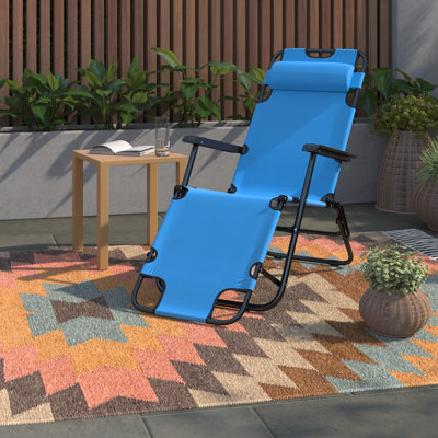 Henagar 33.5" Long Reclining Single Chaise by Freeport Park