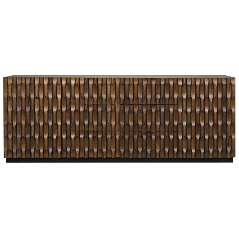 Alameda 81.5'' W Solid Wood Sideboard
