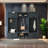 4-in-1 Multiple Functions Hall Tree With Storage Drawers And Cabinet, 7 Hooks, And Shoe Bench For Entryway And Hallway-1436375745