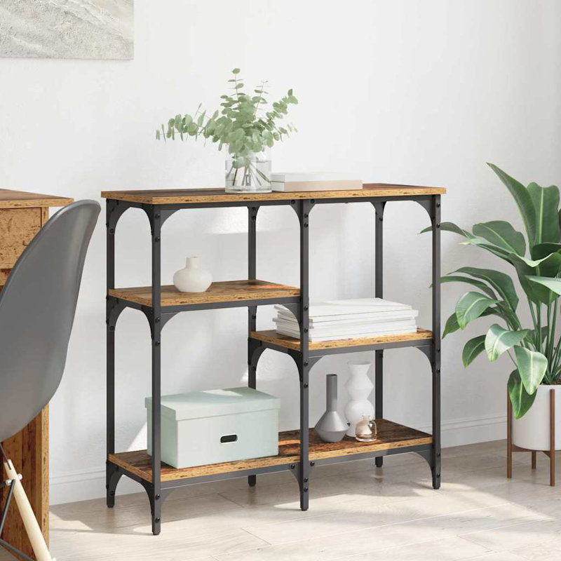 80cm Console Table, Old Wood