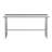 Commercial Stainless Steel Kitchen Prep and Work Table with Backsplash