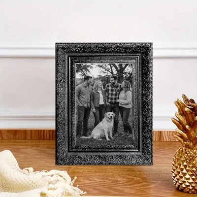 Cadre 5 "x 7" noir 1pc pour décoration murale galerie