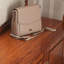 Banc de rangement rembourré pour chaussures-623741298