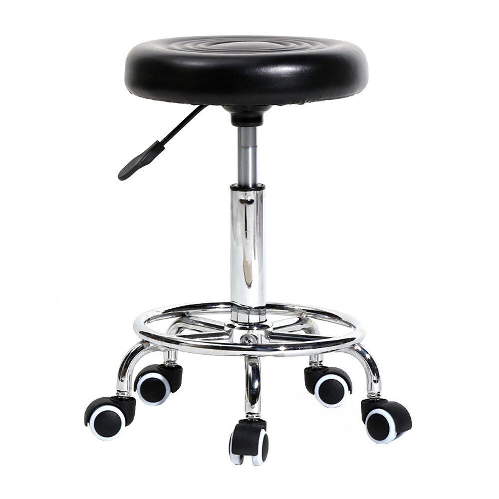 Inbox Zero Backed Adjustable Height Ergonomic Lab Stool with Footring  Wheels & Reviews