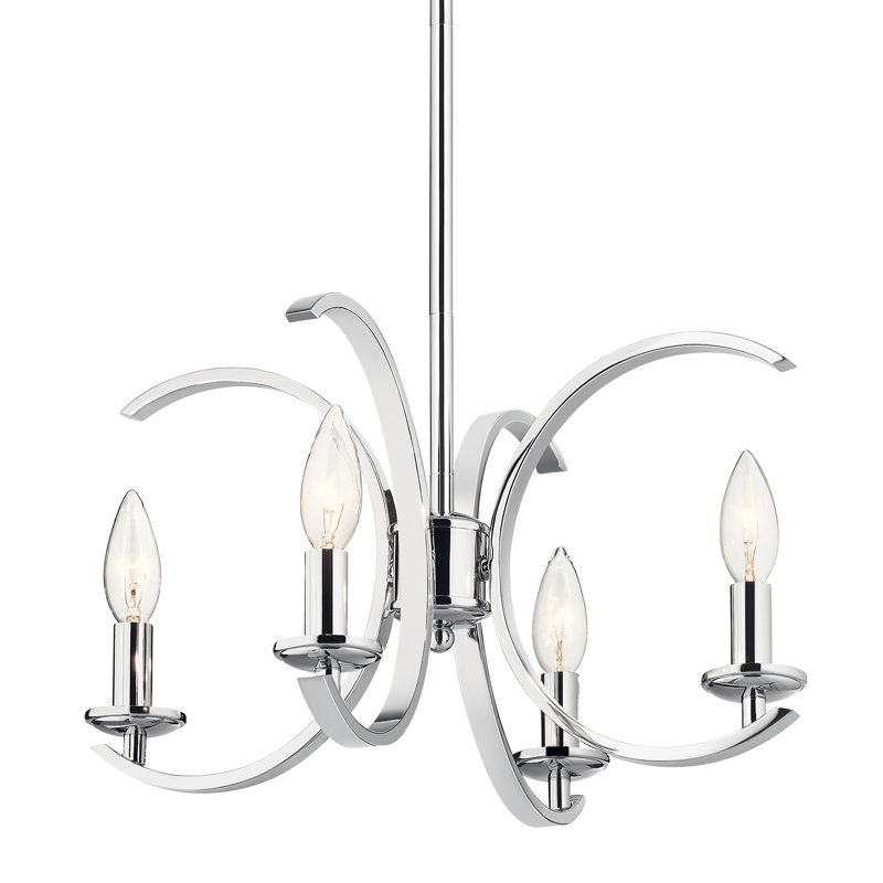Luminaire suspendu convertible 4 lumières Cassadee