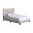 Boyd Sleep Cornerstone Upholstered Faux Leather Platform Bed, Adjustable Height Headboard, Box Spring Required-89948570-82004447