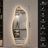 65" H x 24" W Dolphin-Shaped Frameless LED Full Length Mirror, 3 Color Lighting, Clear White Glass, Explosion-Proof, Wall Mounted Backlit Mirror-1551520245