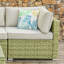 Chaise de patio avec coussins Cassilis