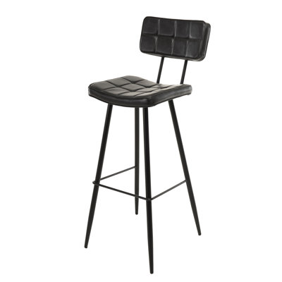 Laguna Upholstered and Faux Leather Bar Stool