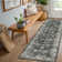 Oriental Machine Washable Rug Non-Slip Area Rug Vintage Design Rug Durable Floor Carpet Easy-Cleaning Rug