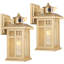 Ensemble de 2 appliques murales d'extérieur-789029337