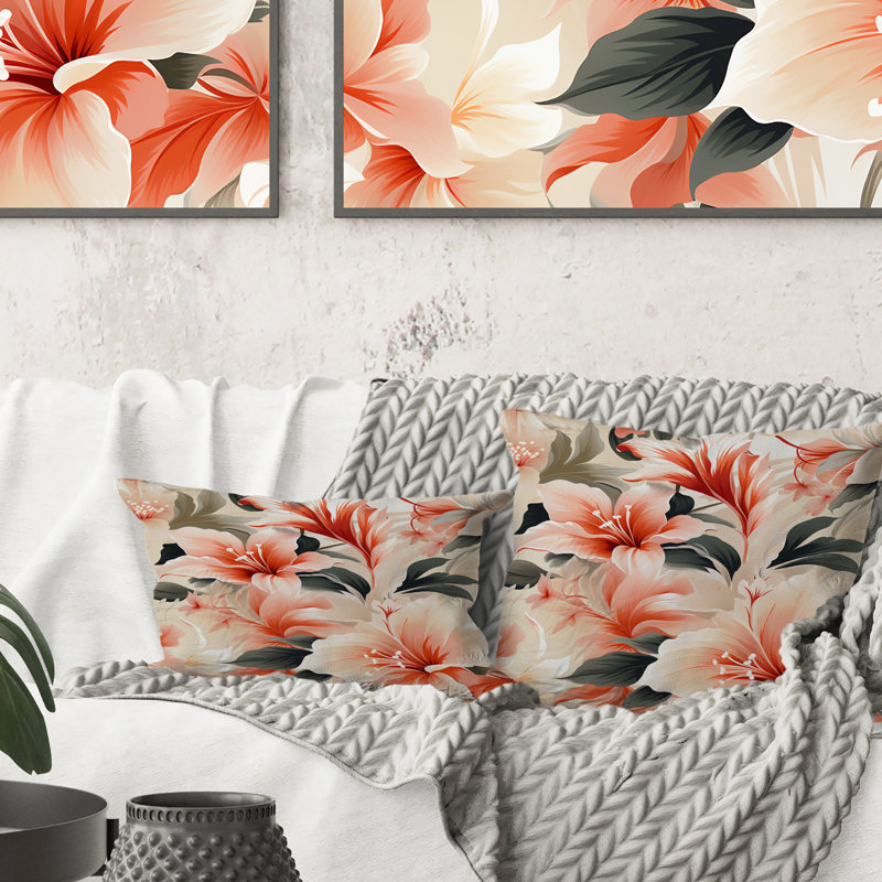Coussin en polyester Delicate Neutrals