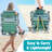 5-position Folding Beach Chair With Backpack Straps, Cup Holder & Storage Pockets