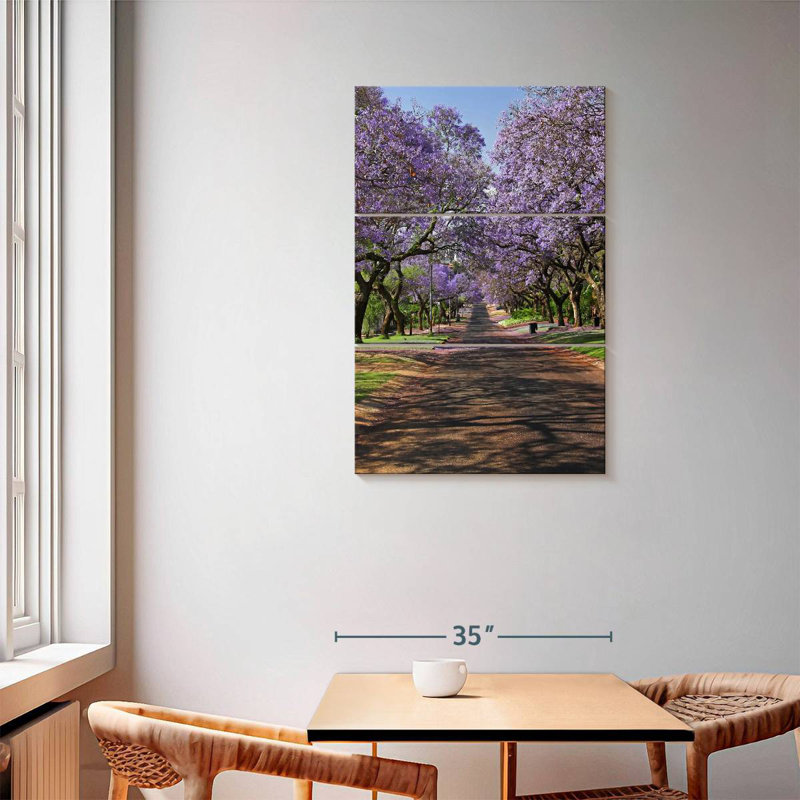 Sireci Jacaranda Trees, 65" H x 42" W