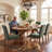 Fabric Upholstered Dining Chairs High Back Parsons Kitchen Chairs With Solid Wood Feet-167827359