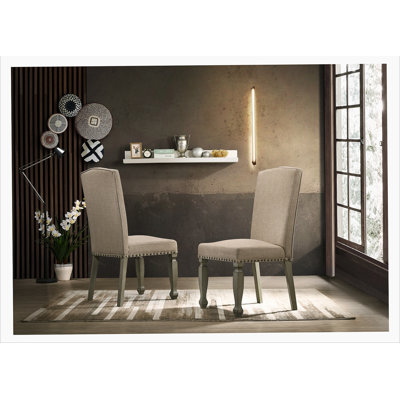 Chaise de salle à manger rembourrée Breda